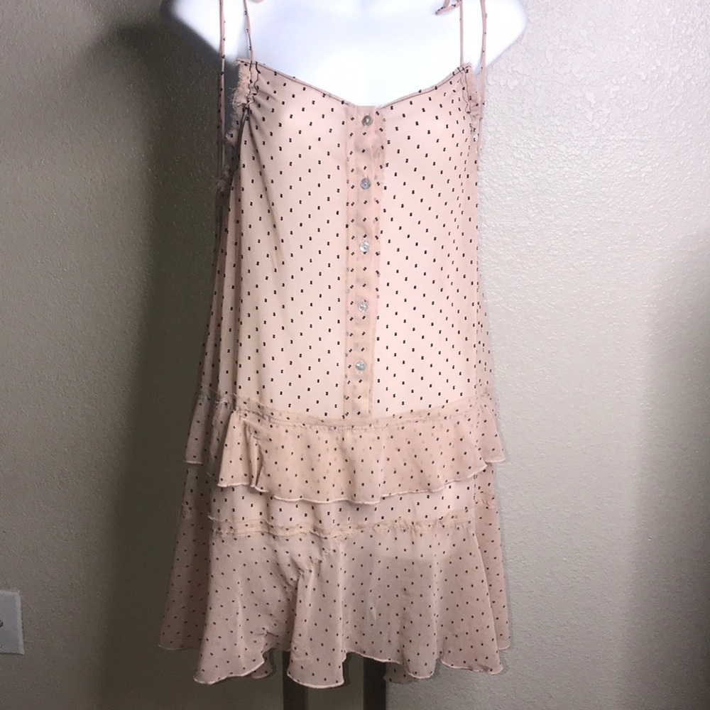 Free People Intimately Sheer Polka Dot Slip Dress